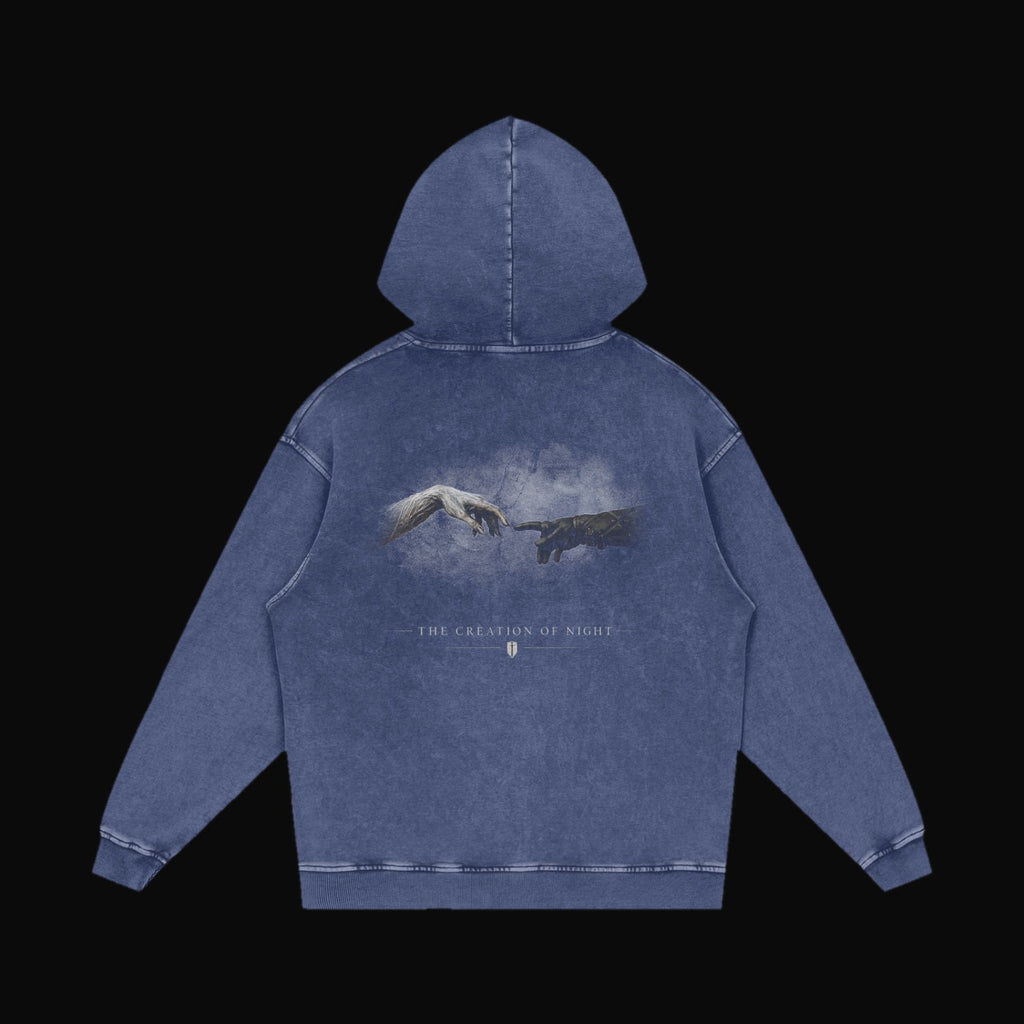The Creation of Night Hoodie - garment 8