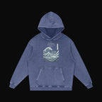 The Great Wave Off The Wall Hoodie - garment 9 (art front)