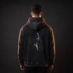 The Creation of the Machine Hoodie - editorial back (art front)