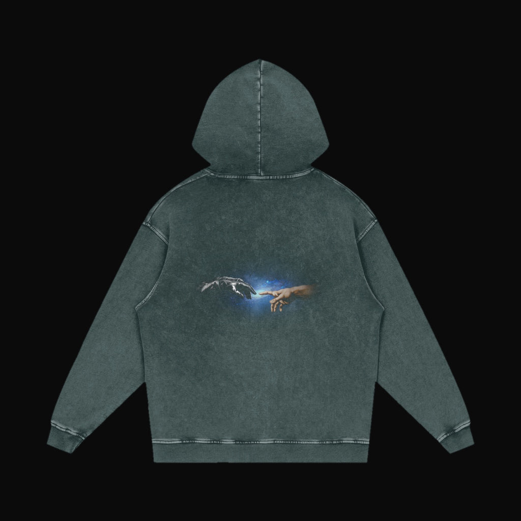 The Creation of the Machine Hoodie - garment 10