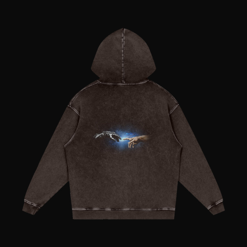 The Creation of the Machine Hoodie - garment 4