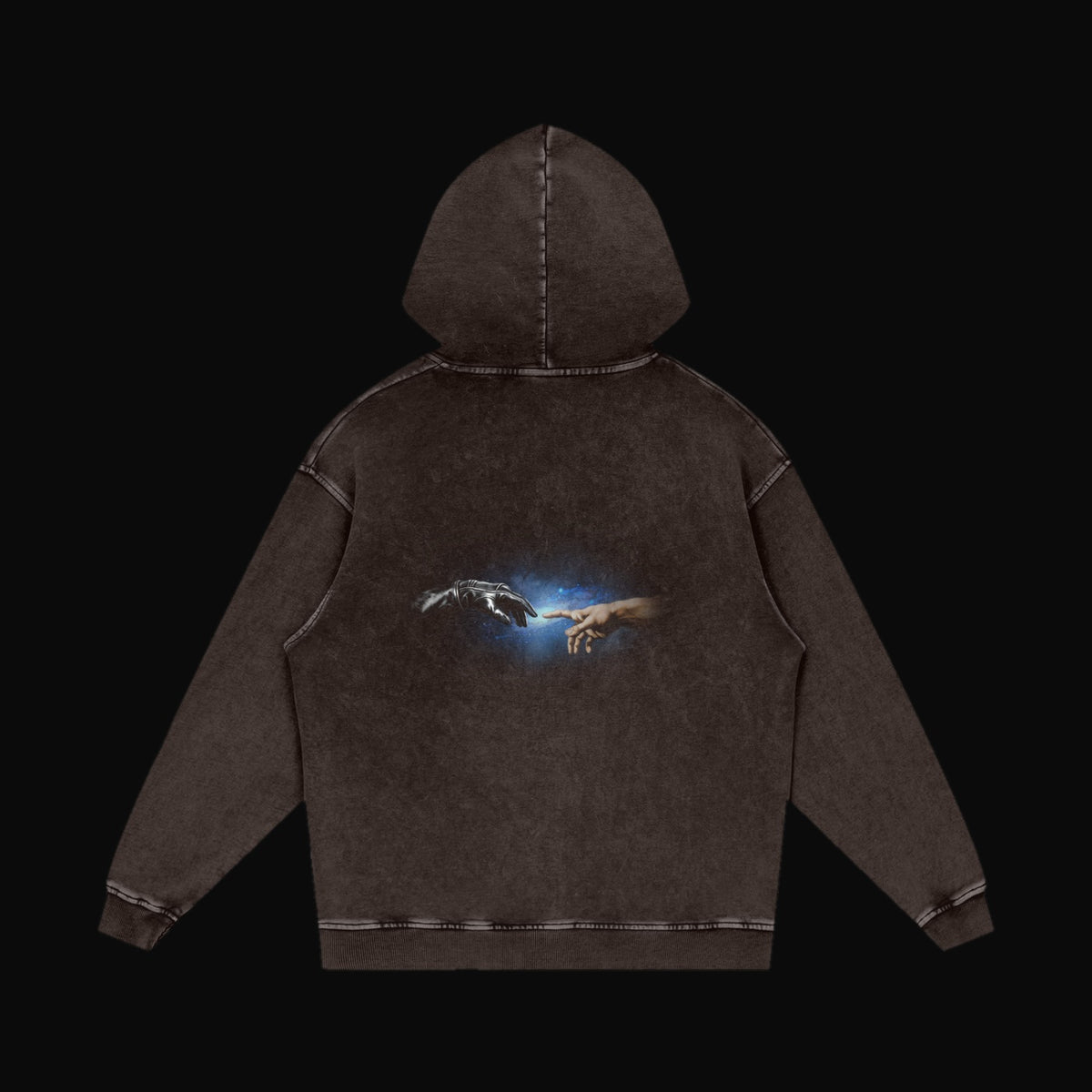 The Creation of the Machine Hoodie - garment 4