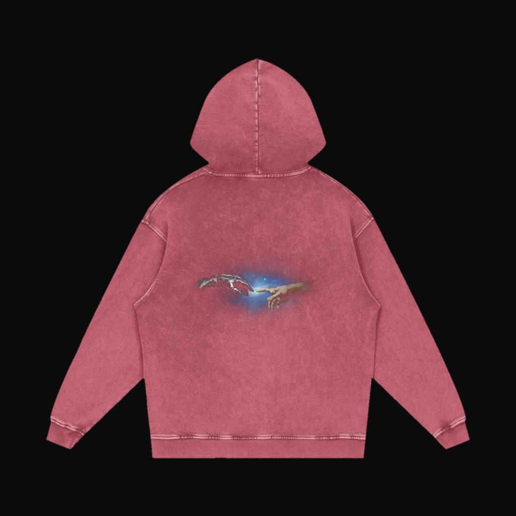 The Creation of the Machine Hoodie - garment 6