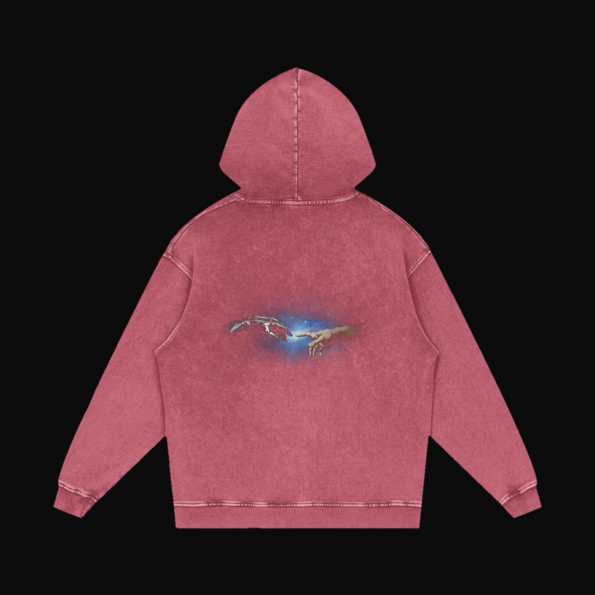 The Creation of the Machine Hoodie - garment 6