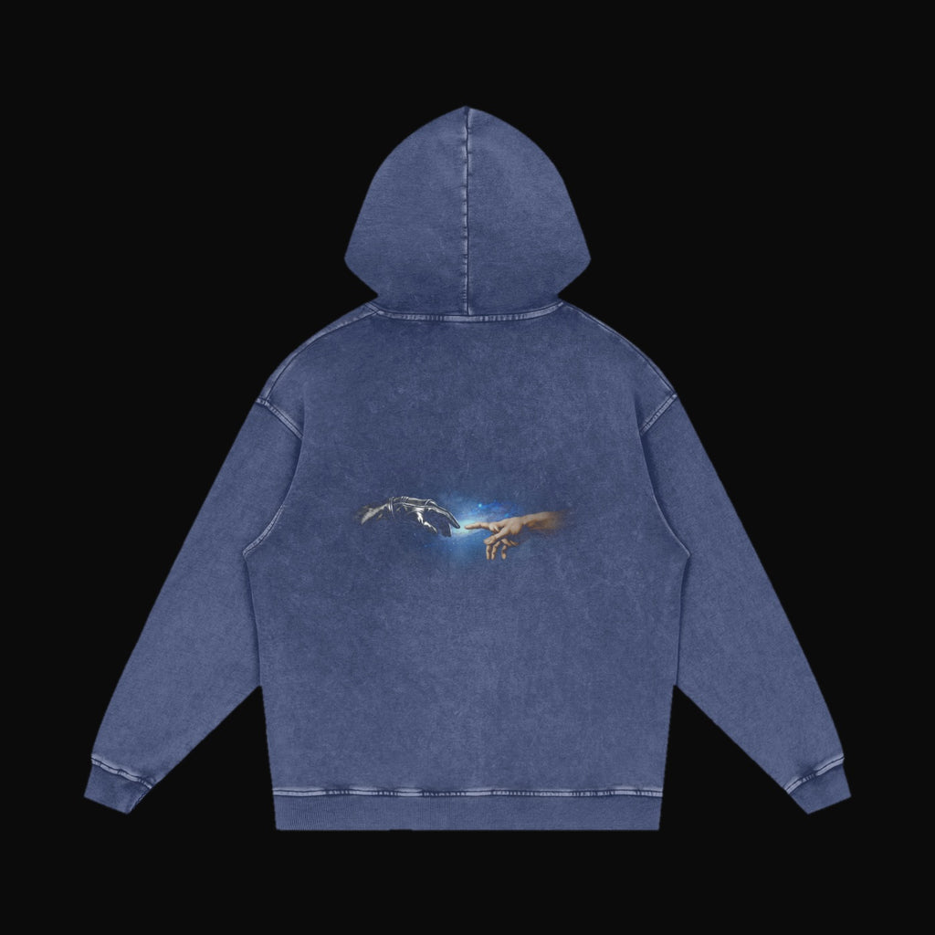 The Creation of the Machine Hoodie - garment 8