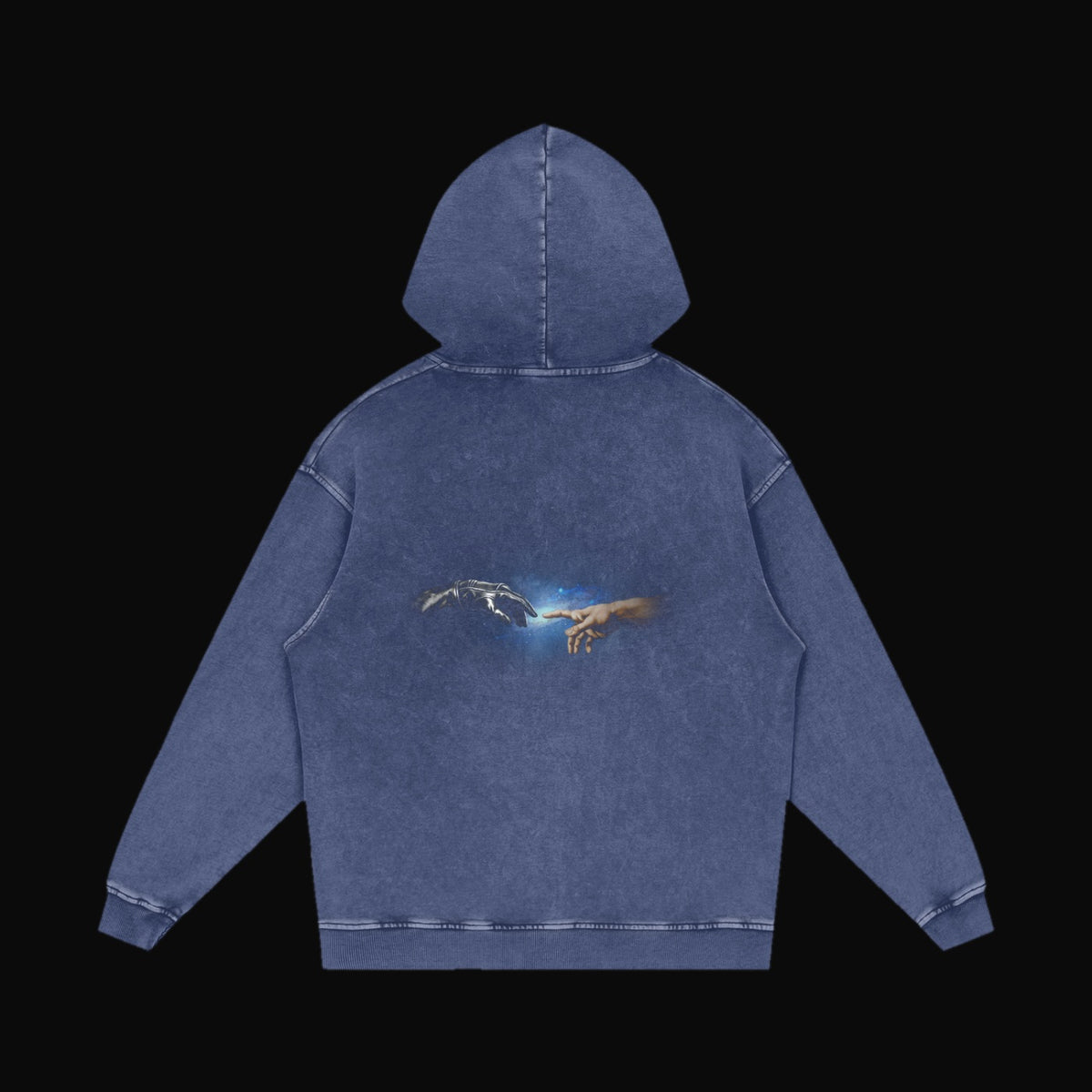 The Creation of the Machine Hoodie - garment 8