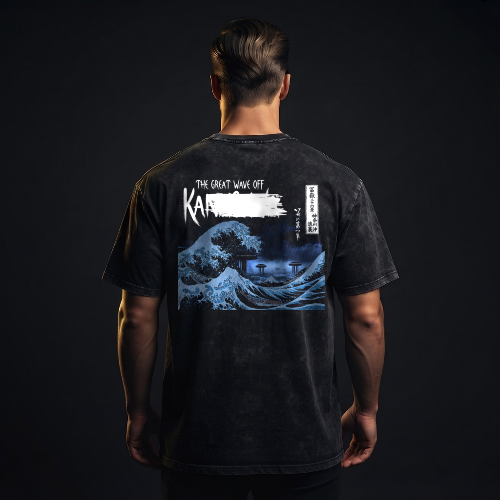 The Great Wave - editorial back