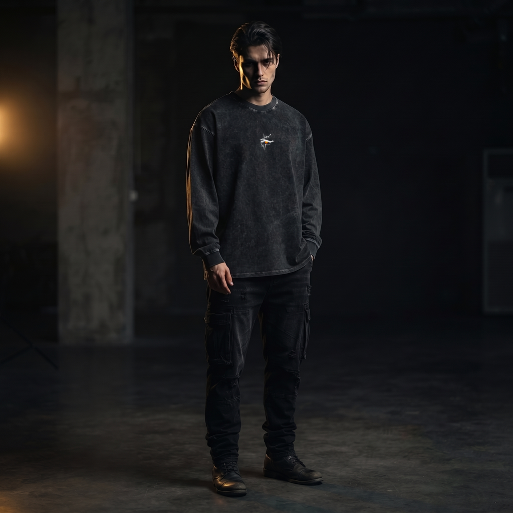 The Great Wave Long Sleeve - editorial front