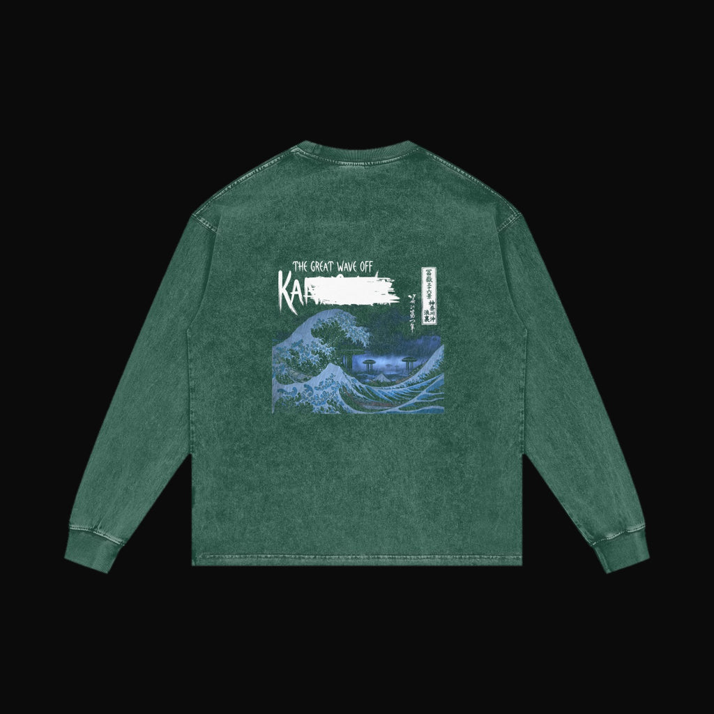 The Great Wave Long Sleeve - garment 8
