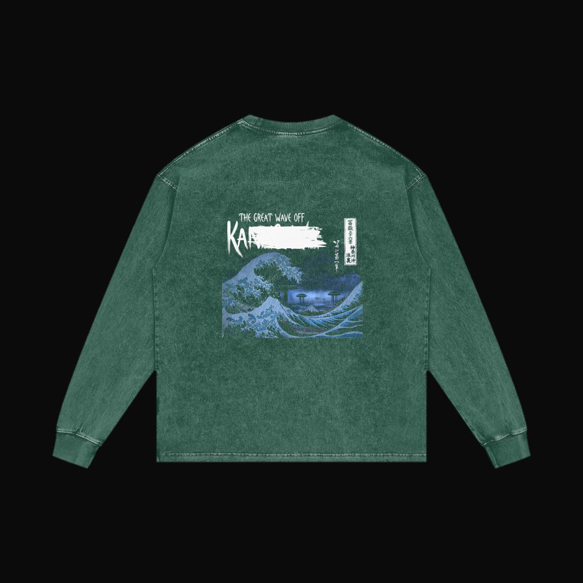 The Great Wave Long Sleeve - garment 8