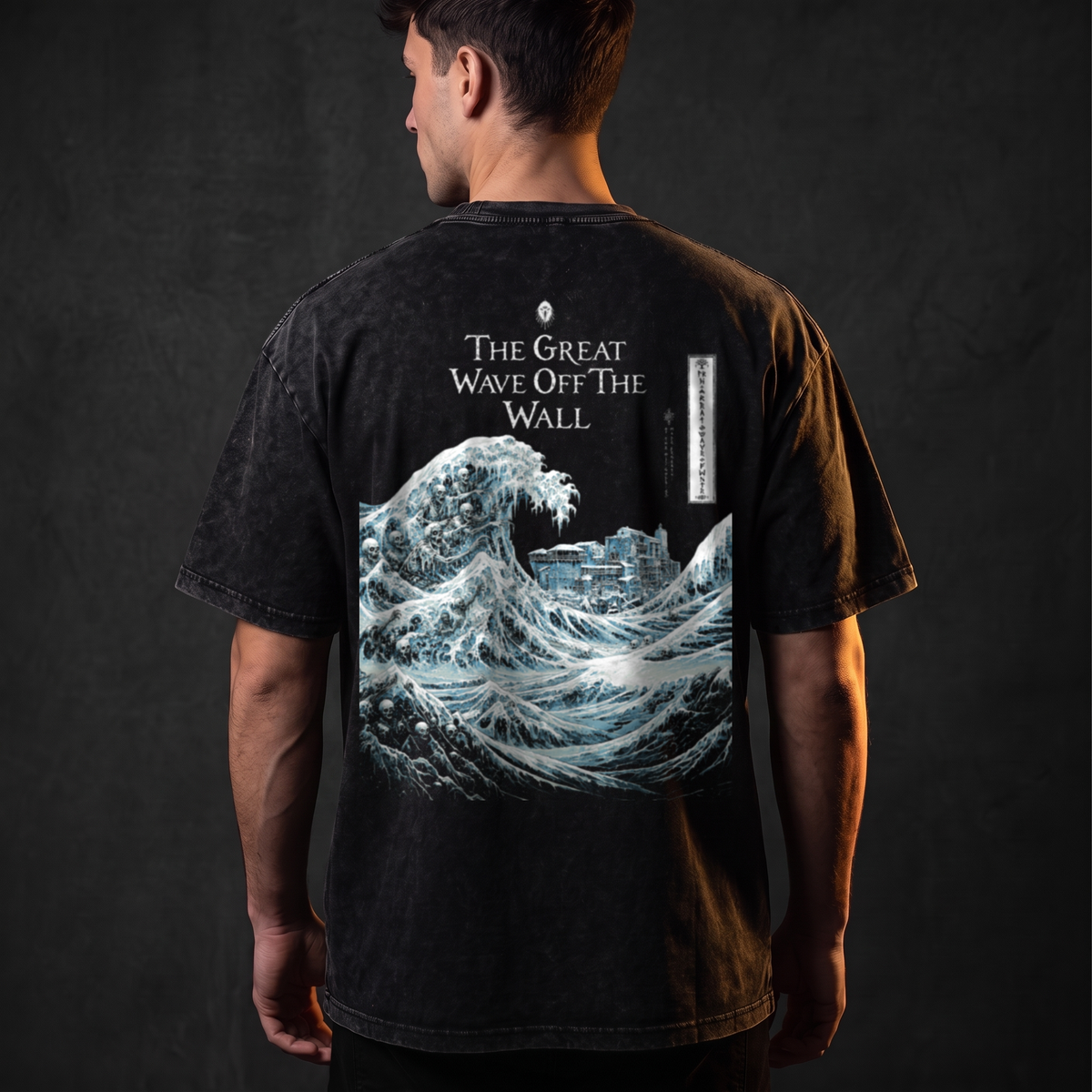The Great Wave Off The Wall - editorial back