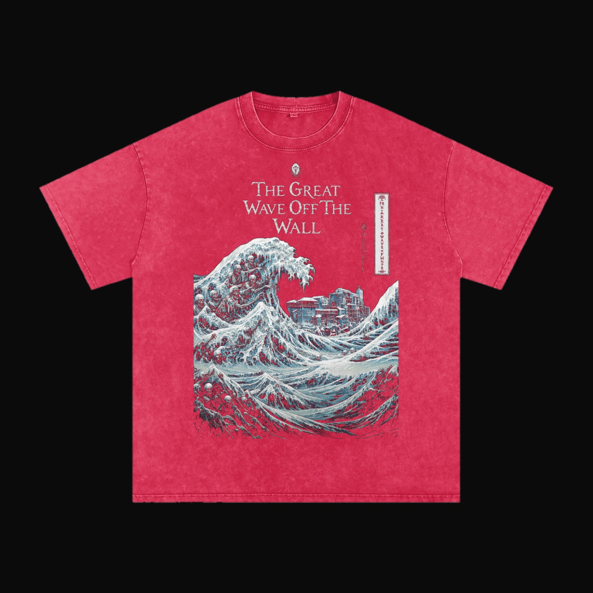 The Great Wave Off The Wall - garment 19 (art front)