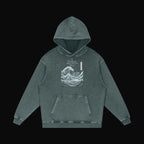 The Great Wave Off The Wall Hoodie - garment 12 (art front)