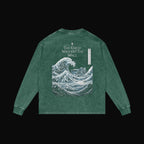The Great Wave Off The Wall Long Sleeve - garment 14