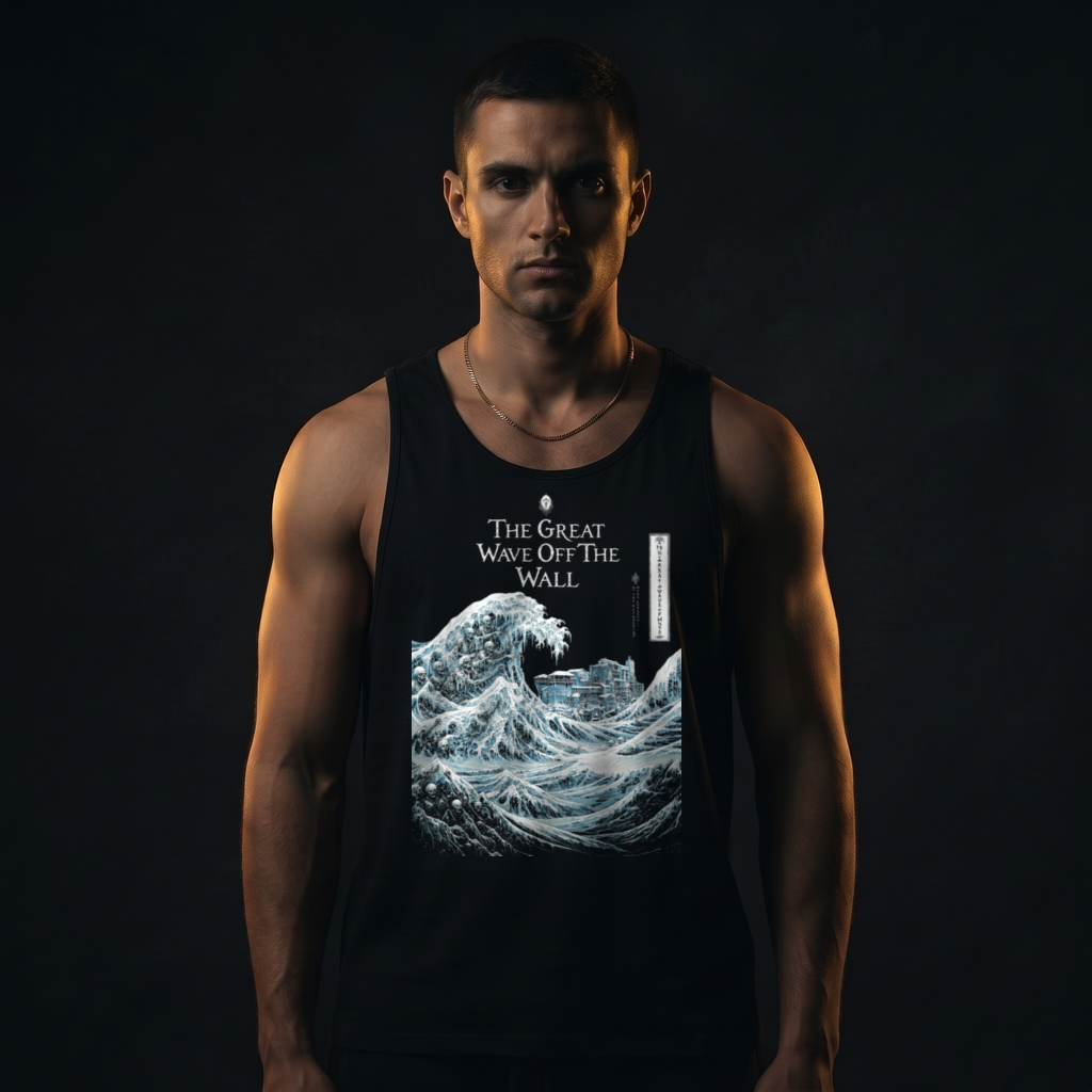 The Great Wave Off The Wall Tank - editorial front