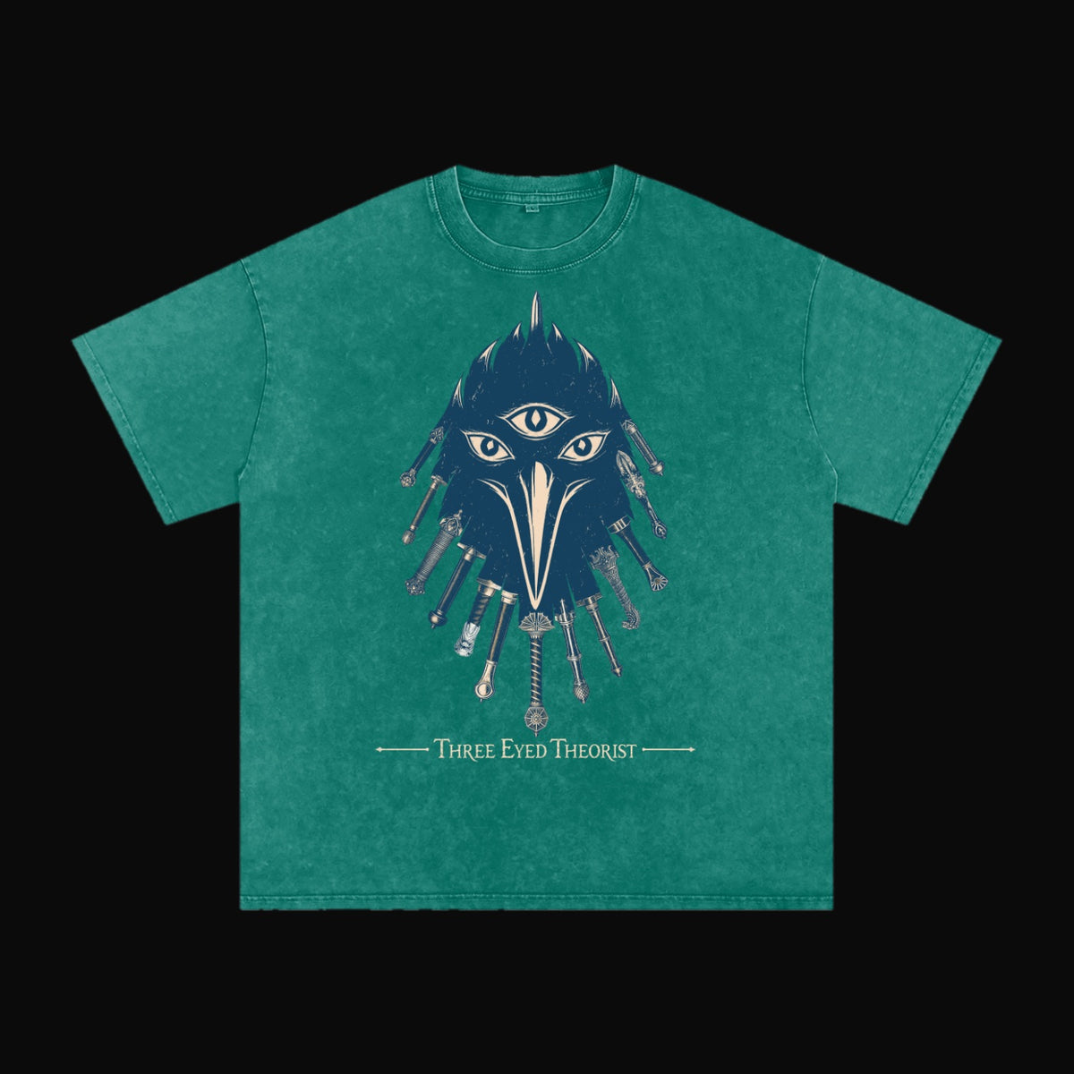 The Three Eyed Raven - garment 23 (art front)