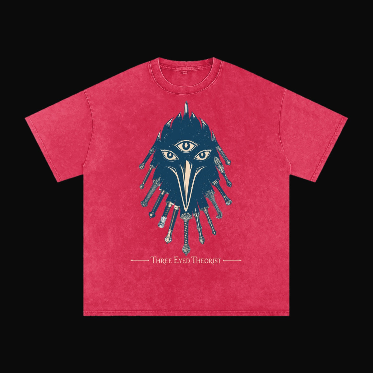 The Three Eyed Raven - garment 27 (art front)