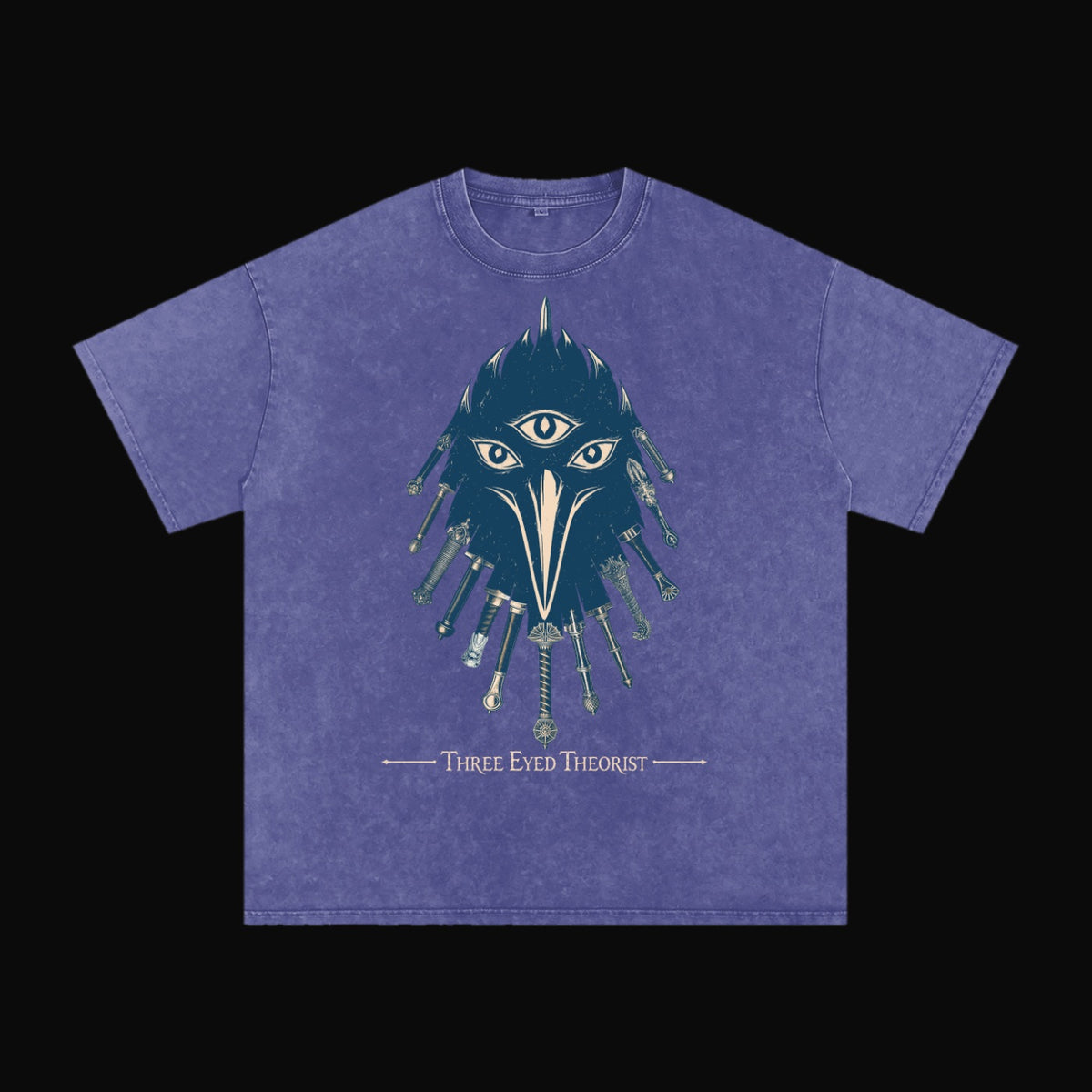 The Three Eyed Raven - garment 31 (art front)