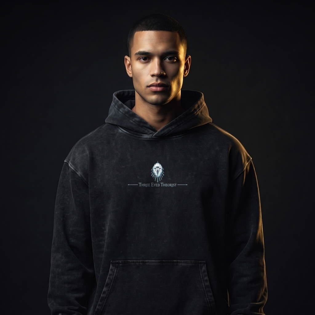 The Three Eyed Raven Hoodie - editorial front