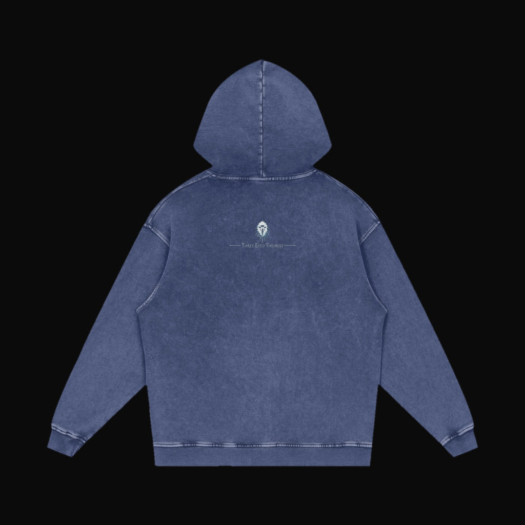 The Three Eyed Raven Hoodie - garment 13 (art back)