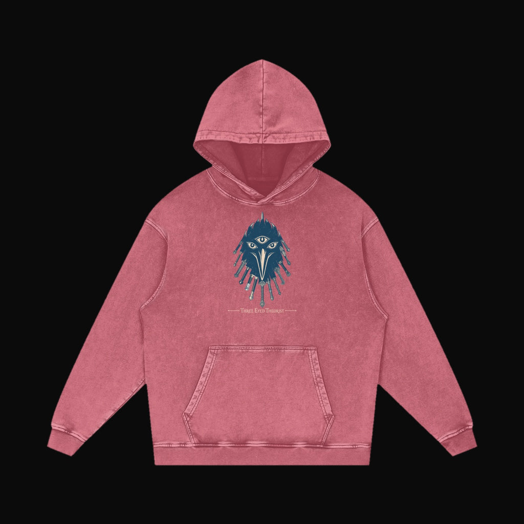 The Three Eyed Raven Hoodie - garment 16 (art front)