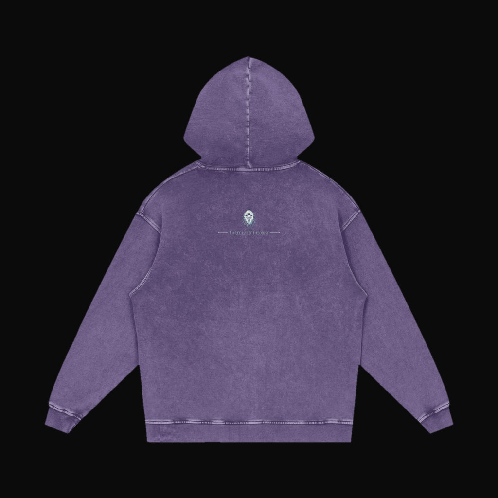The Three Eyed Raven Hoodie - garment 21 (art back)
