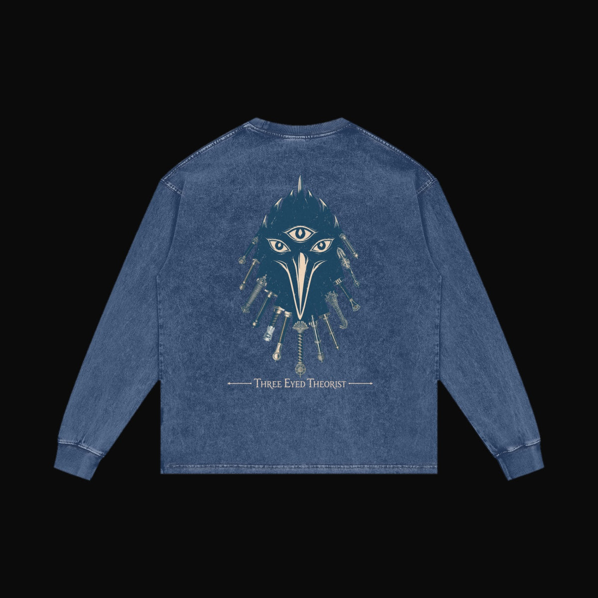 The Three Eyed Raven Long Sleeve - garment 10