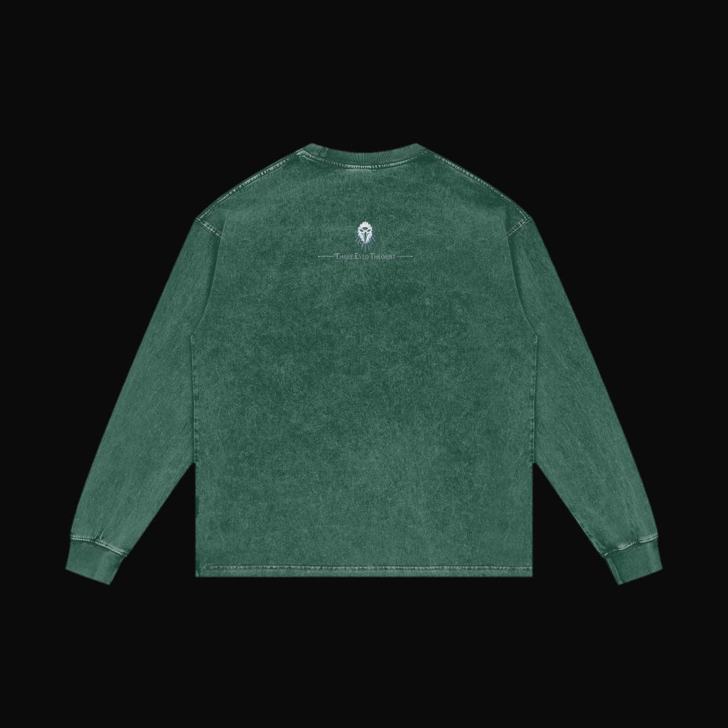 The Three Eyed Raven Long Sleeve - garment 16 (art back)